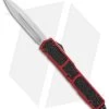 RARE Microtech Red Makora I D/A OTF DE Knife (3.45" Stonewash) 08/2003 -The Family Tools Shop microtech makora red 633