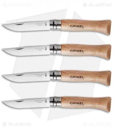 Opinel No. 6, 7 & 8 Stainless Steel Folding Knife Set (12 Piece) 4x 4 Opinel No. 6, 7 & 8 Stainless Steel Folding Knife Set (12 Piece) 4x - Image 2