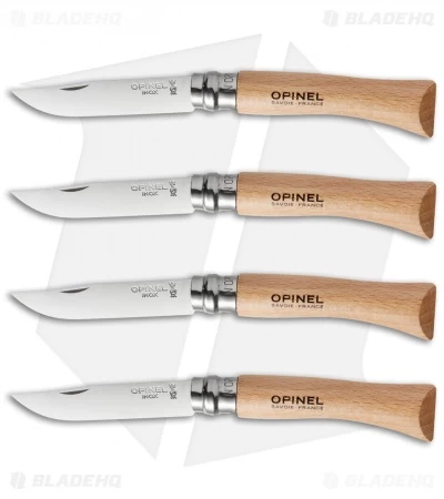 Opinel No. 6, 7 & 8 Stainless Steel Folding Knife Set (12 Piece) 4x 5 Opinel No. 6, 7 & 8 Stainless Steel Folding Knife Set (12 Piece) 4x - Image 3