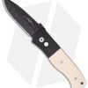 Emerson Pro-Tech CQC7-A Automatic Knife Tuxedo Ivory Micarta (3.25" Black) 2 Emerson Pro-Tech CQC7-A Automatic Knife Tuxedo Ivory Micarta (3.25" Black) -The Family Tools Shop protech emerson e7a152 cqc7 tuxedo