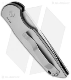 Pro-Tech TR-3 Steel Custom Automatic Knife Smooth (3.5" Mirror) -The Family Tools Shop protech tr 3 x1 6 steel custom smooth sides mirror side
