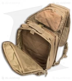 Red Rock Outdoor Gear Recon Sling Pack Coyote Tan 80139COY -The Family Tools Shop red rock recon sling pack 80139 open cm jr 2