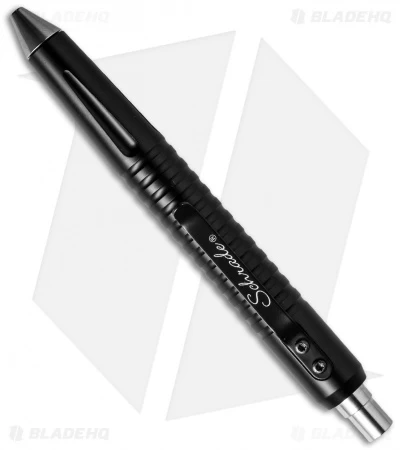 Schrade Black Push Button Tactical Pen (SCPEN9BK) 4 Schrade Black Push Button Tactical Pen (SCPEN9BK) - Image 2