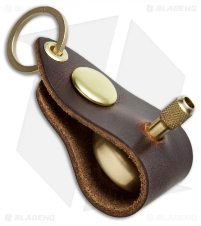 Scout Leather Co. Prometheus Lambda Top Holder Brown CXL Leather 4 Scout Leather Co. Prometheus Lambda Top Holder Brown CXL Leather - Image 2