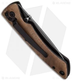 Stone River Ceramic Liner Lock Knife Desert Ironwood (2.75" Black) SRG2BMD -The Family Tools Shop stone river ceramics srg2bmd cm side