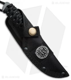 Stone River Ceramic Fixed Blade Neck Knife (3" Black) SRG3NCS -The Family Tools Shop stone river ceramics srg3ncs cm sheath2