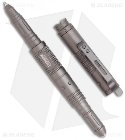 Takedown Elite Tactical Defense Pen W/ Crown & LED (Gunmetal) TDH-4 4 Takedown Elite Tactical Defense Pen W/ Crown & LED (Gunmetal) TDH-4 - Image 2