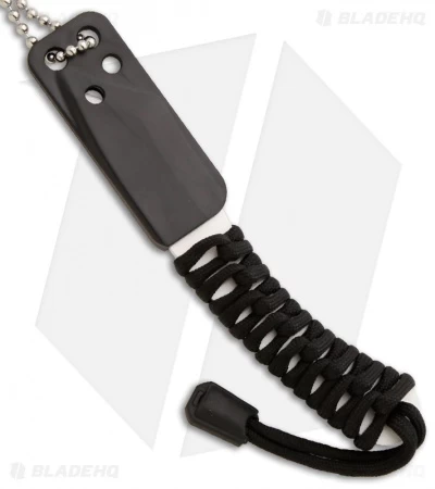 Talonz-2 Tanto Neck Knife Ceramic Fixed Blade (2" White) 4 Talonz-2 Tanto Neck Knife Ceramic Fixed Blade (2" White) - Image 2