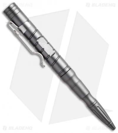 UZI Tactical Pen 9 W/ White LED Light (Gray) TACPEN-9 3 UZI Tactical Pen 9 W/ White LED Light (Gray) TACPEN-9