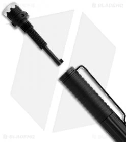 UZI Tactical Defender Pen 3 W/ Crown & Hand Cuff Key (Gray) TACPEN-3 -The Family Tools Shop uzi tacpen 3 bk open key