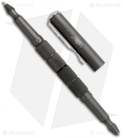 UZI Tactical Defender Pen 5 W/ Glass Breaker Tip (Gray) TACPEN-5 4 UZI Tactical Defender Pen 5 W/ Glass Breaker Tip (Gray) TACPEN-5 - Image 2