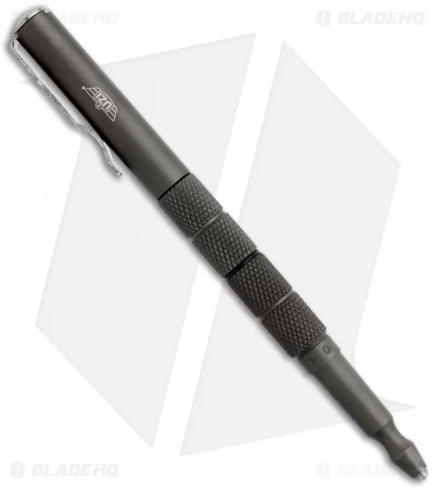 UZI Tactical Defender Pen 5 W/ Glass Breaker Tip (Gray) TACPEN-5 3 UZI Tactical Defender Pen 5 W/ Glass Breaker Tip (Gray) TACPEN-5