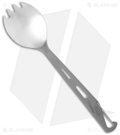 Vargo Titanium Eagle Spork W/ Clip 3 Vargo Titanium Eagle Spork W/ Clip -The Family Tools Shop vargo outdoors titanium eagle spork vr204