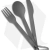 Vargo Ultralight Titanium Spoon Fork Knife Utensil Set ULV -The Family Tools Shop vargo outdoors titanium s f k set ulv vr216