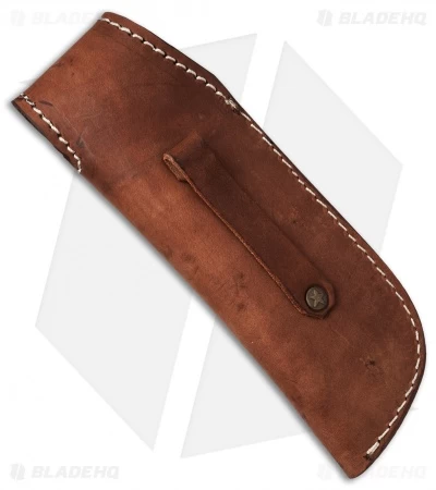 Venture 7.5" V114F Leather Fixed Blade Belt Sheath Brown 4 Venture 7.5" V114F Leather Fixed Blade Belt Sheath Brown - Image 2