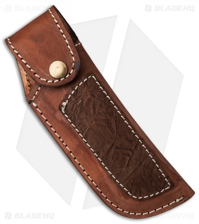 Venture 7.5" V114F Leather Fixed Blade Belt Sheath Brown 3 Venture 7.5" V114F Leather Fixed Blade Belt Sheath Brown