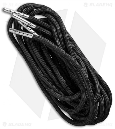 Wasatch Outdoors 72" Fire Starter Paracord Survival Laces (Black) 3 Wasatch Outdoors 72" Fire Starter Paracord Survival Laces (Black)