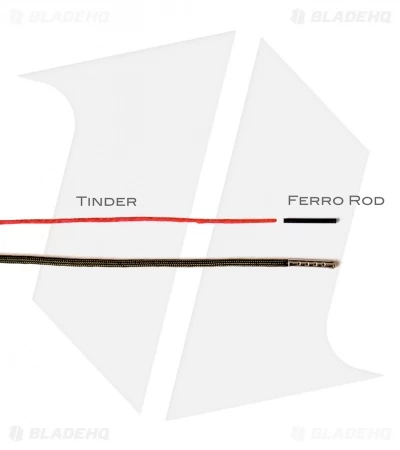 Wasatch Outdoors 72" Fire Starter Paracord Survival Laces (Black) 4 Wasatch Outdoors 72" Fire Starter Paracord Survival Laces (Black) - Image 2