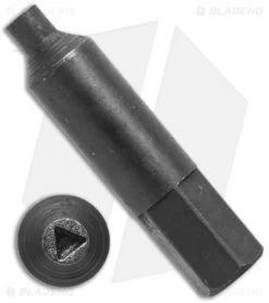 Extra Small Tri-Angle Socket 1/4" Drive Bit For Microtech (0.070") 5 Extra Small Tri-Angle Socket 1/4" Drive Bit For Microtech (0.070") -The Family Tools Shop x small tri angle socket side cm
