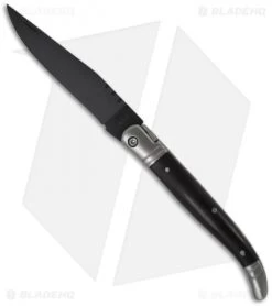 Zayka Laguiole Ceramic Slip Joint Knife (3.75" Black) B-90